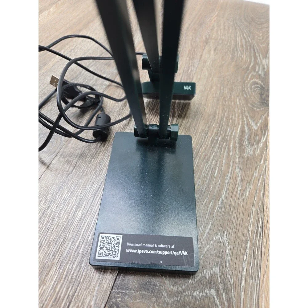 IPEVO V4K CDVU-08IP Ultra High Def 8MP USB Document Camera - Tested Working